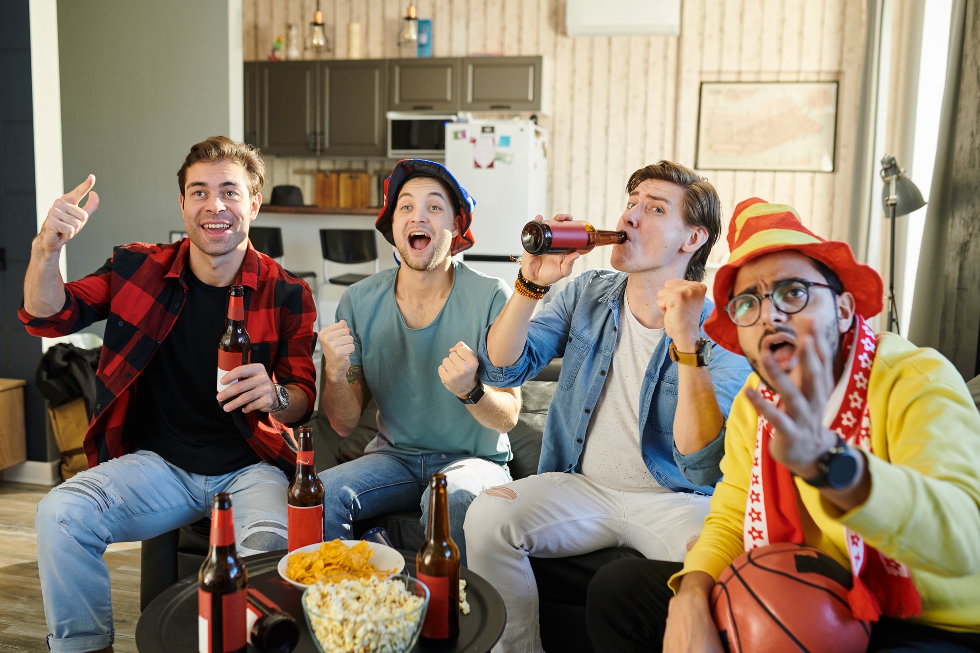 Bachelor party at home