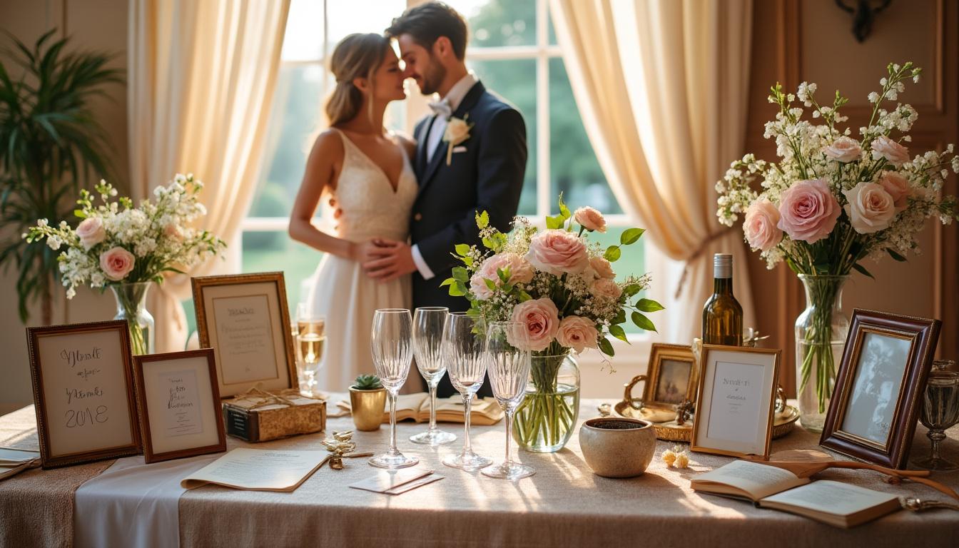 découvrez l'importance et la symbolique d'offrir un cadeau personnalisé lors d'un mariage. apprenez comment ces présents uniques renforcent les liens entre les mariés et les invités, en faisant de chaque geste un souvenir inoubliable.
