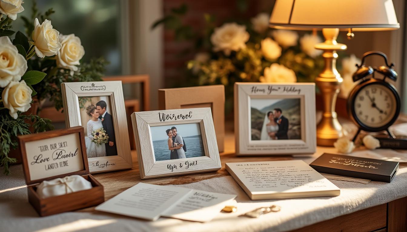 découvrez l'importance et la symbolique derrière le choix d'un cadeau personnalisé pour un mariage. offrir un présent unique et empreint de sens démontre votre attachement aux mariés et marque cet événement inoubliable d'une touche personnelle.