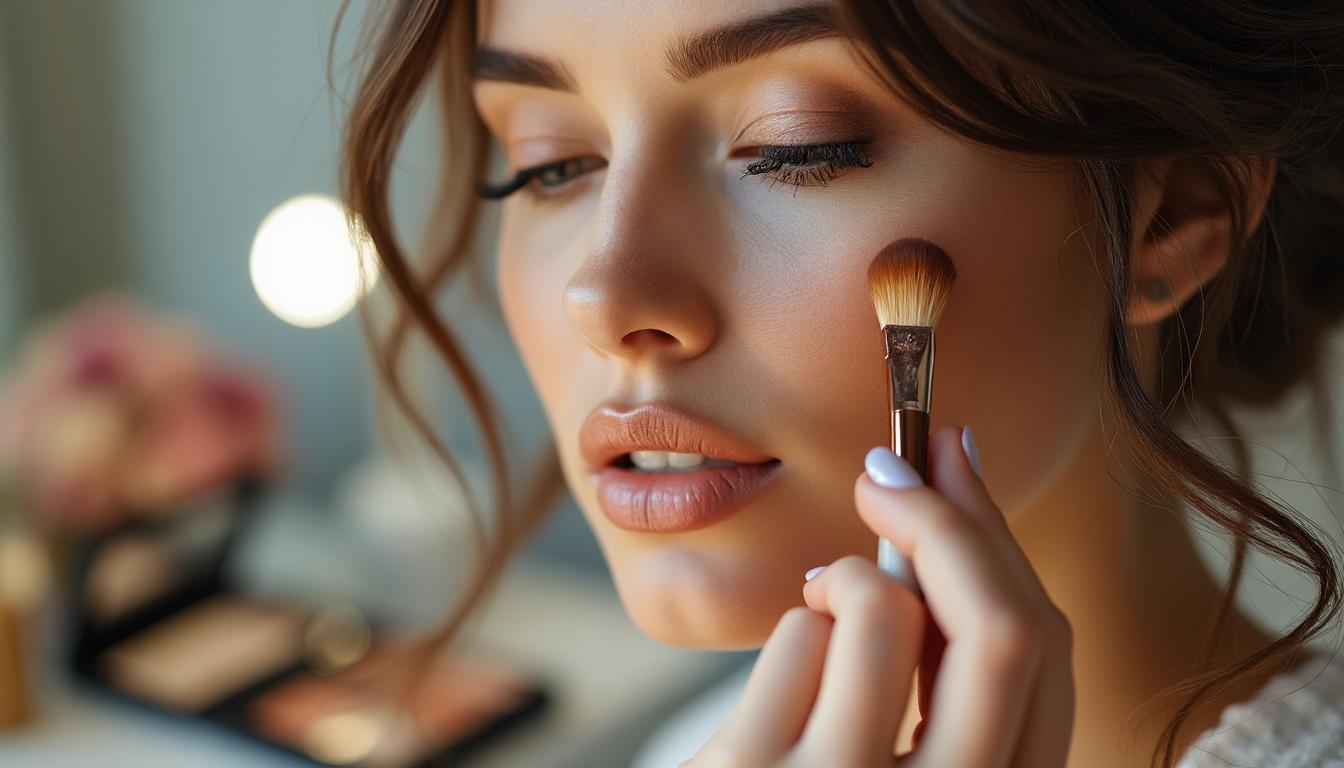 découvrez les secrets d'un maquillage discret parfait pour sublimer votre beauté le jour j. suivez nos étapes simples pour un look élégant et naturel qui mettra en valeur votre visage tout en restant intemporel. préparez-vous à faire sensation lors de votre mariage avec nos astuces infaillibles !