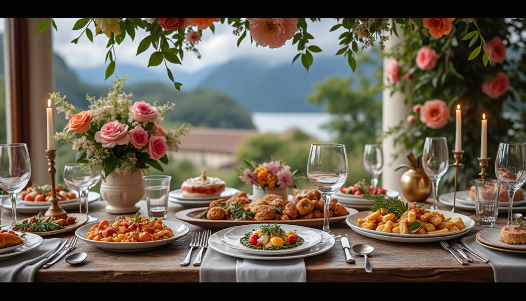 découvrez 10 idées de menus de mariage chic pour épater vos invités avec des plats raffinés, savoureux et élégants. inspirez-vous pour créer un repas de fête inoubliable !
