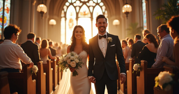 Comment personnaliser votre chanson de la sortie d’église pour un mariage unique