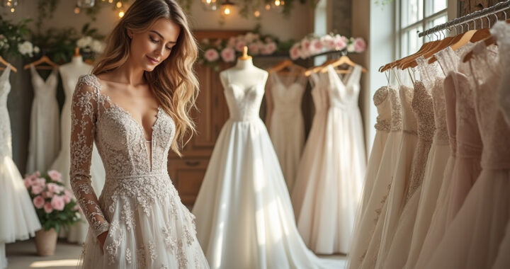 Les tendances actuelles si vous souhaitez devenir vendeuse de robes de mariée