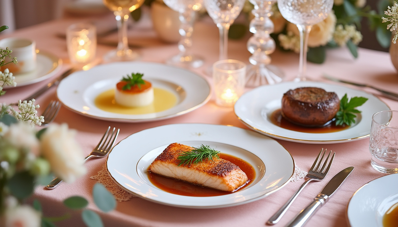 découvrez comment sublimer votre grand jour avec une idée de menu de mariage chic, raffinée et gourmande pour épater vos invités et créer un événement inoubliable.