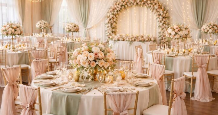 Comment choisir les couleurs pour décorer une salle pour un mariage