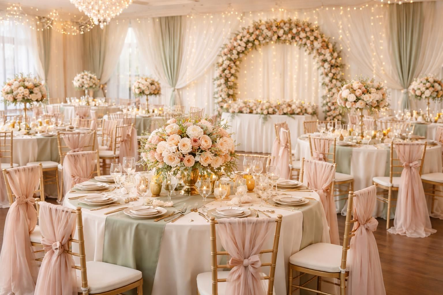 découvrez comment choisir les couleurs parfaites pour décorer une salle de mariage et créer une ambiance élégante et harmonieuse pour votre grand jour.