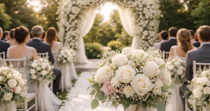 Comment intégrer la symbolique de la rose blanche pour un mariage inoubliable