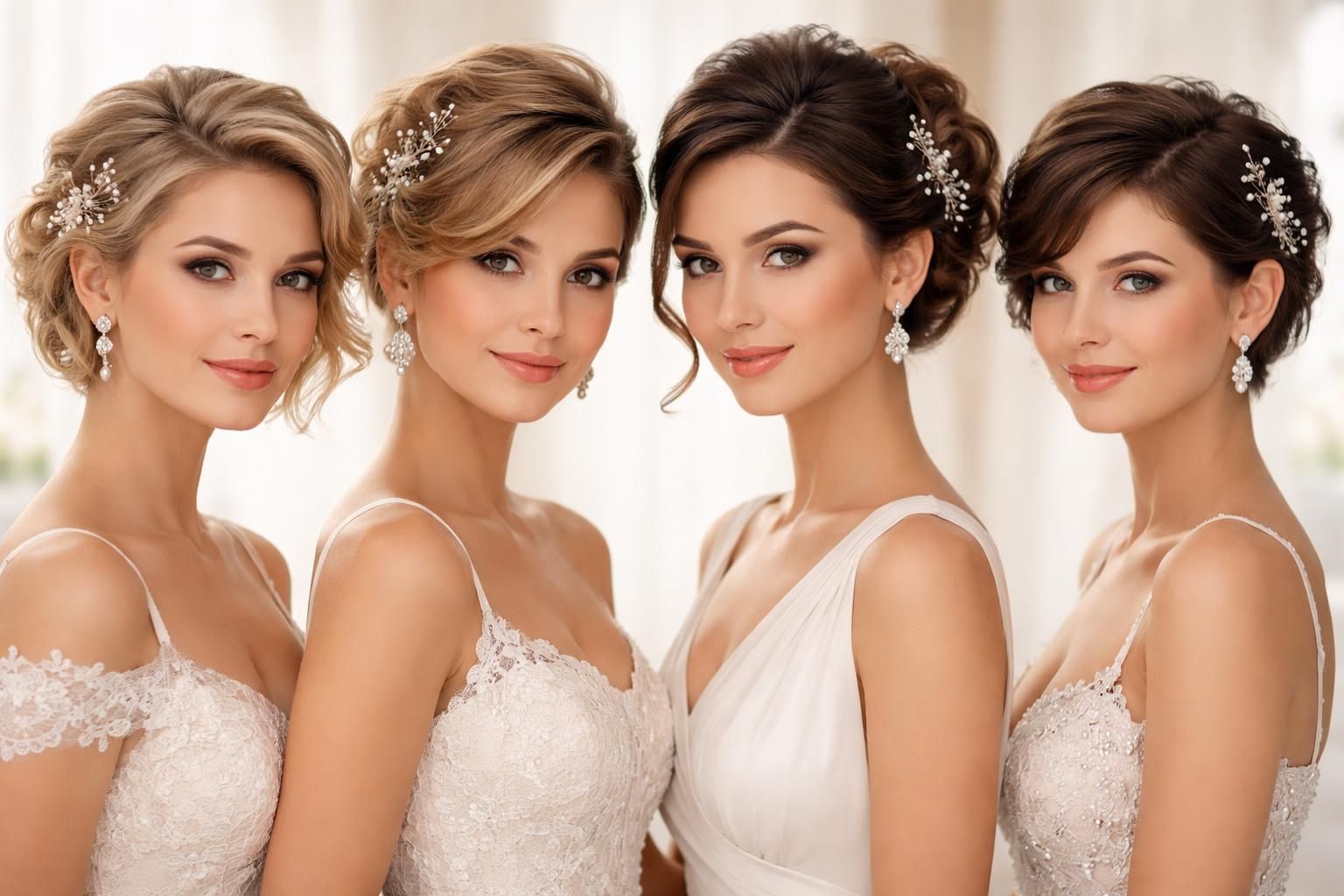 découvrez des idées élégantes et tendances de coiffures pour cheveux courts, parfaites pour sublimer votre look lors d'un mariage.