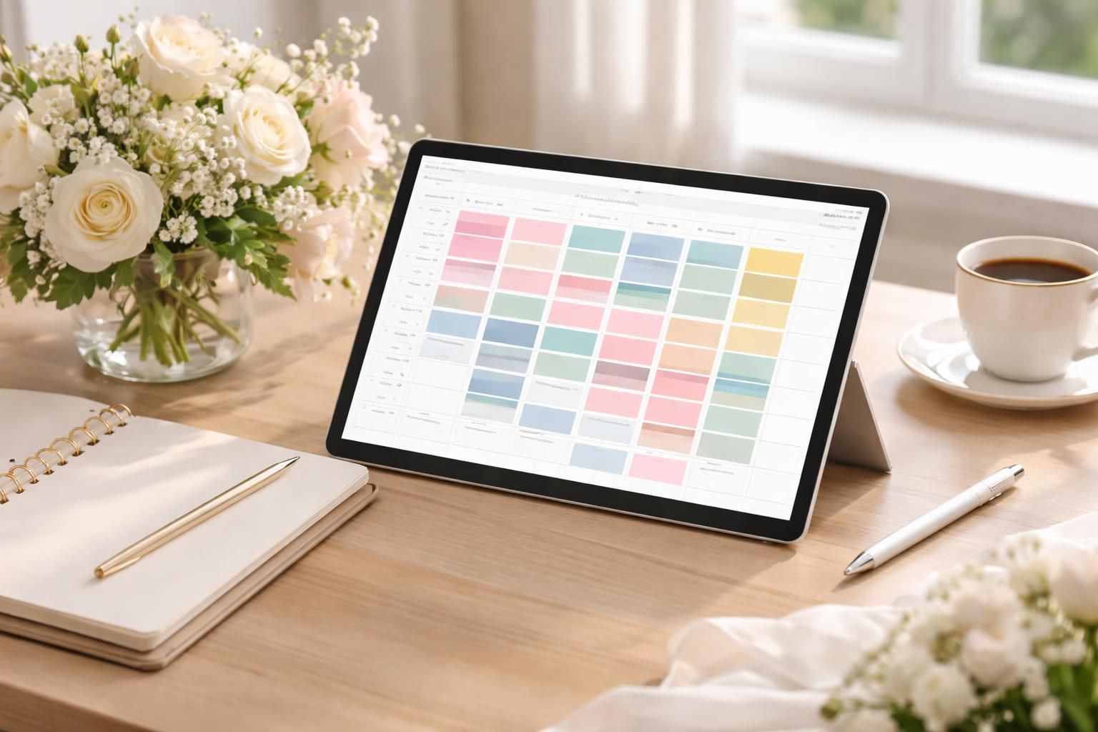 découvrez comment la tablette windows surface peut vous aider à organiser un rétroplanning de mariage ultra précis et sans stress pour un jour parfait.