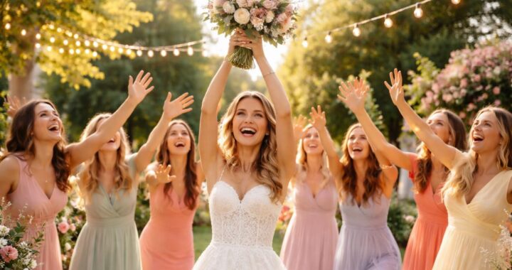 Lancer de bouquet de mariage : quelles fleurs choisir ?