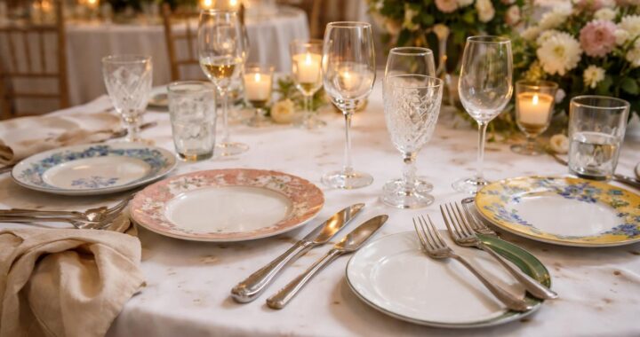 Les erreurs à éviter lors du choix de la vaisselle pour un mariage