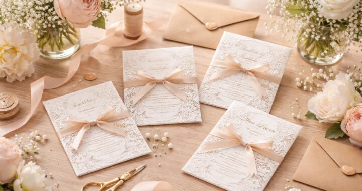 Pourquoi opter pour des faire-part de mariage en dentelle pas cher peut être une excellente idée