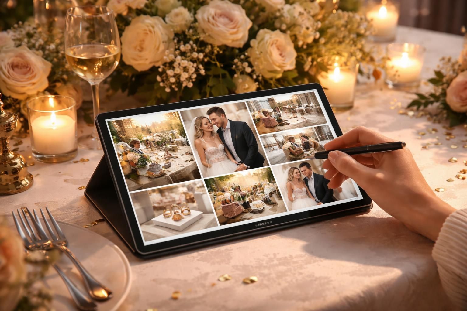 découvrez comment préparer facilement le diaporama des mariés sur une tablette samsung galaxy pour animer la réception et rendre ce moment inoubliable.