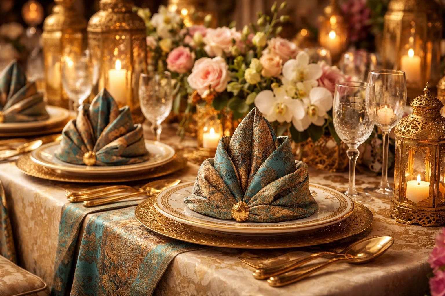 découvrez comment le pliage de serviette oriental peut sublimer votre décoration de mariage en ajoutant une touche d'élégance et de charme à votre réception.