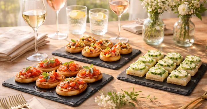Délicieux apéritifs pour un vin d’honneur de mariage petit budget