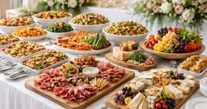 Évitez le gaspillage avec la bonne quantité pour un buffet froid de 50 personnes pour un mariage