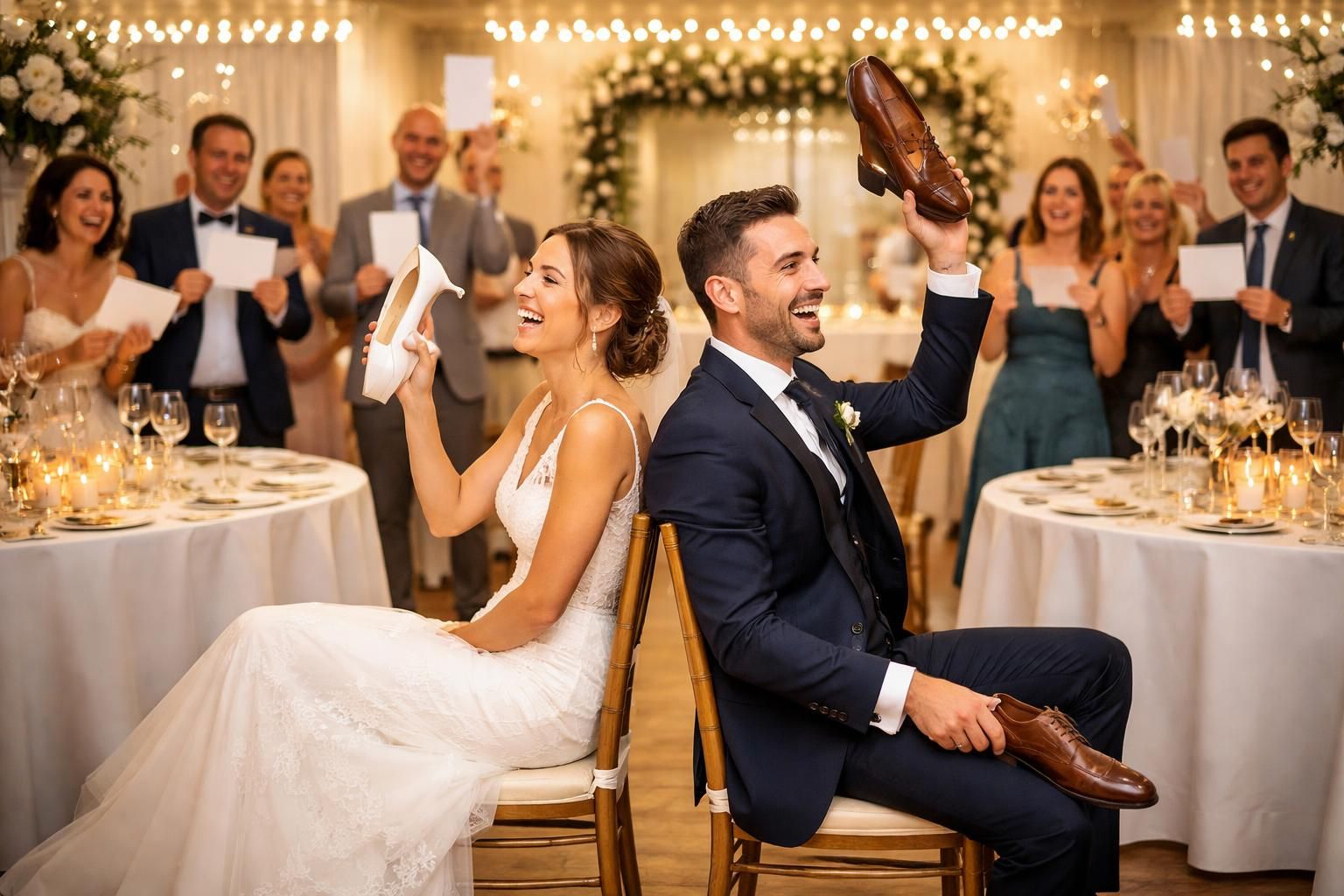 découvrez 60 questions amusantes et originales pour animer votre jeu lui/elle au mariage et rendre ce moment inoubliable pour les mariés et les invités.