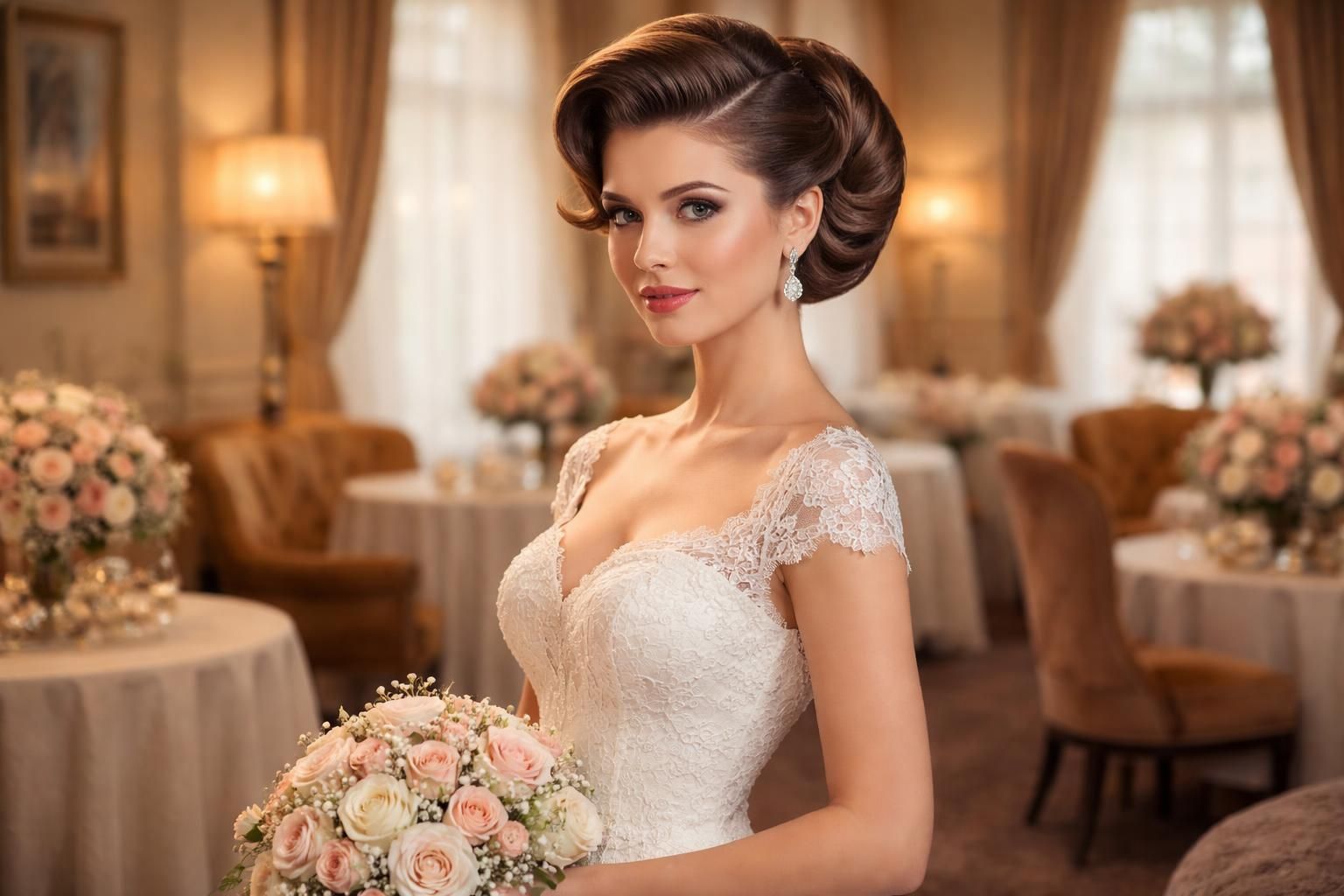 découvrez pourquoi un chignon vintage est le choix parfait pour sublimer un mariage à thème rétro, alliant élégance intemporelle et charme d'antan.