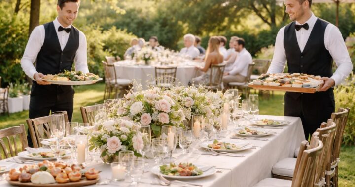 Un repas champêtre pour un mariage : astuces pour un service impeccable