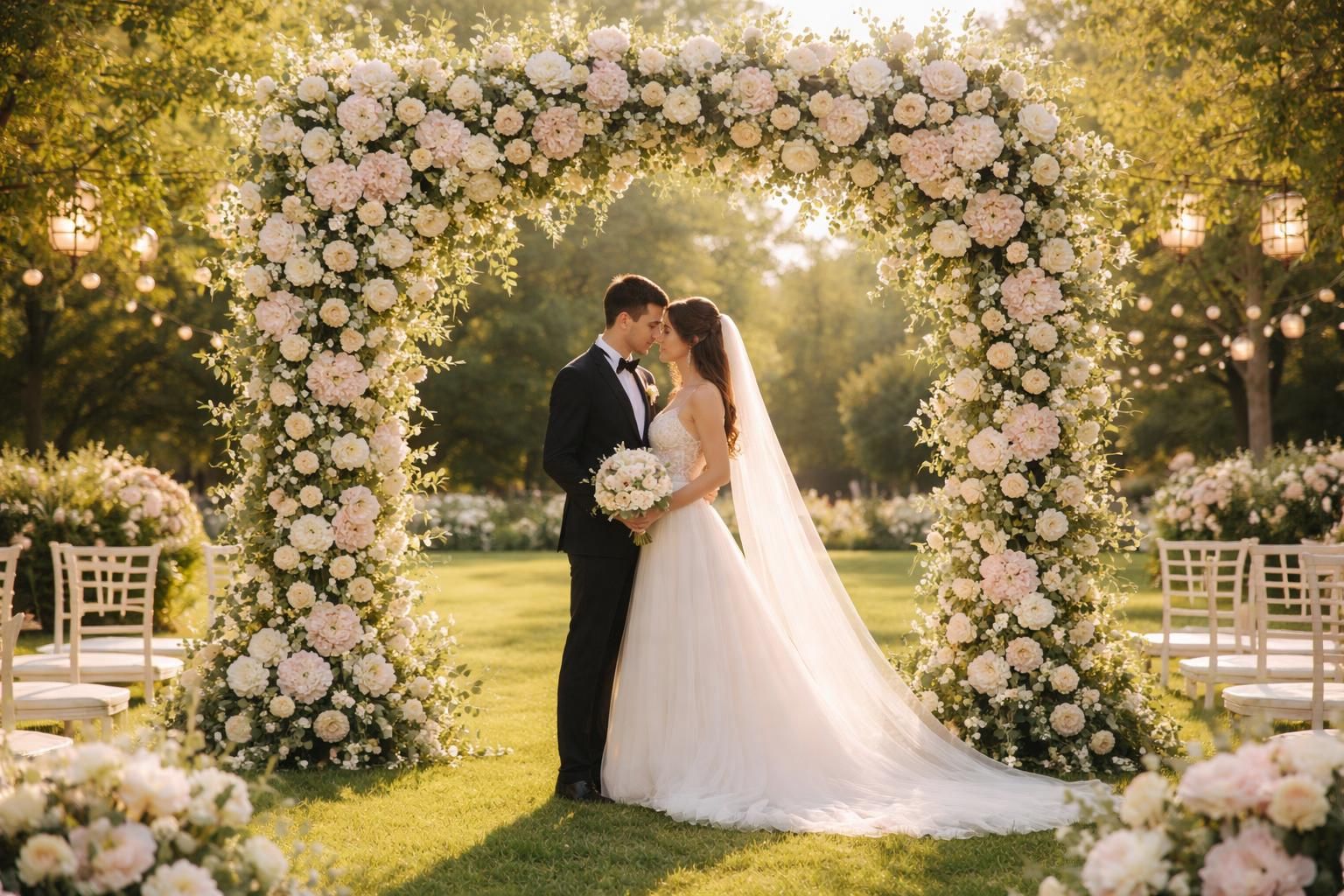 découvrez nos conseils pour choisir la location d'arches de fleurs idéale afin de créer une décoration romantique et inoubliable pour votre mariage.