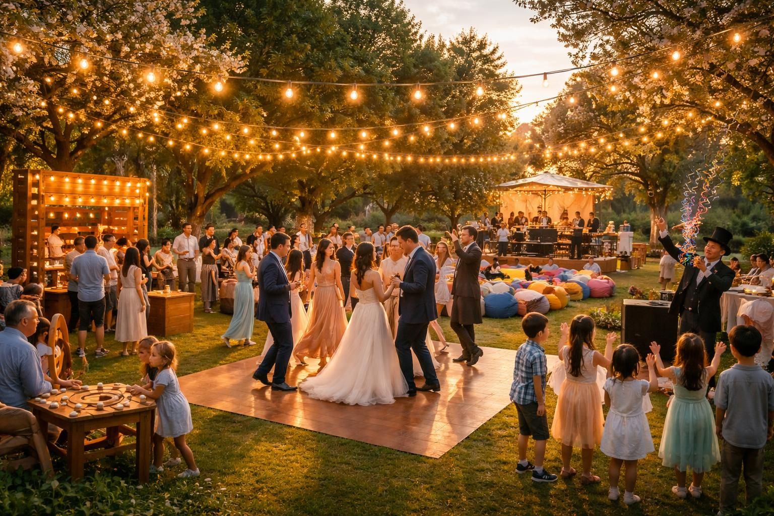 découvrez des idées d’animations de mariage adaptées à tous les styles et tous les budgets pour rendre votre journée inoubliable et unique.