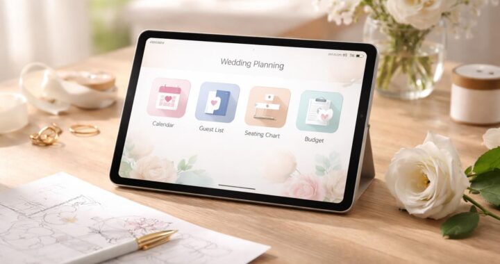 La tablette tactile qui remplace le classeur d’organisation de mariage