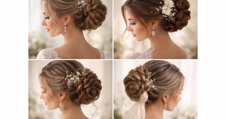 Les chignons tressés pour un mariage : astuces pour les sublimer avec des accessoires