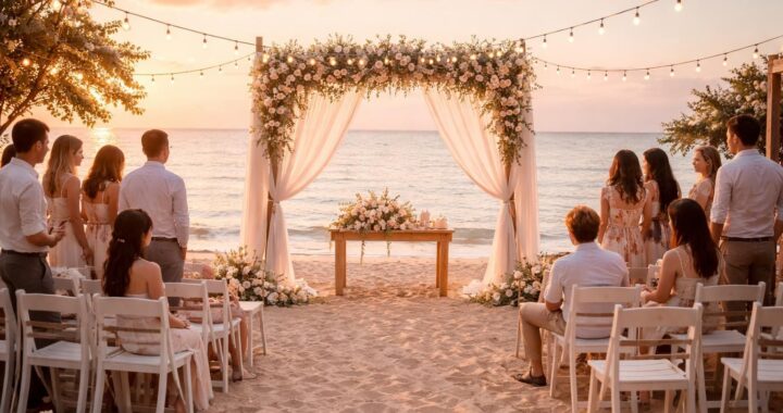Organiser un mariage intime en bord de mer