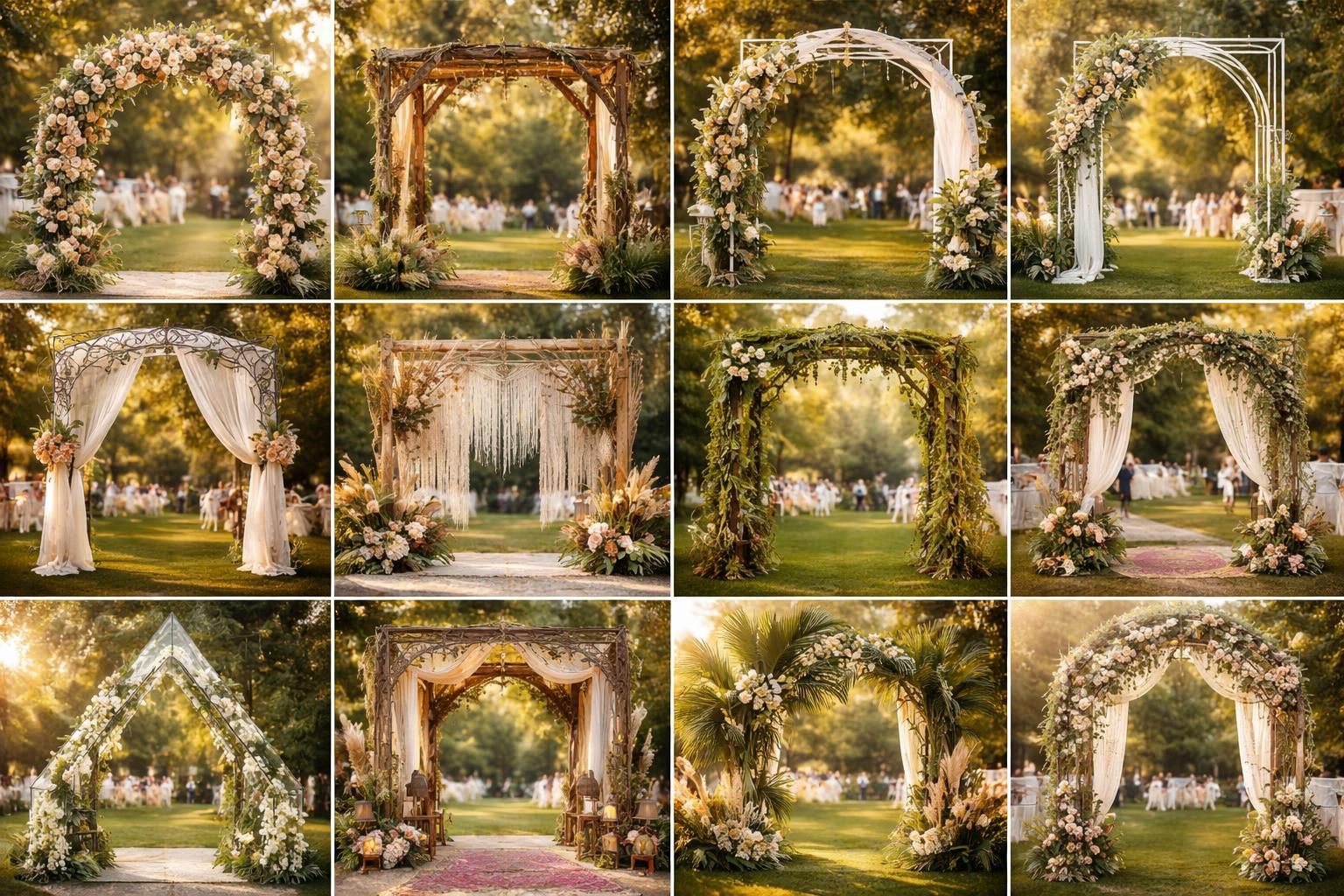 découvrez les 10 styles de location d’arche les plus populaires pour un mariage mémorable et personnalisé, alliant élégance et originalité pour votre grand jour.