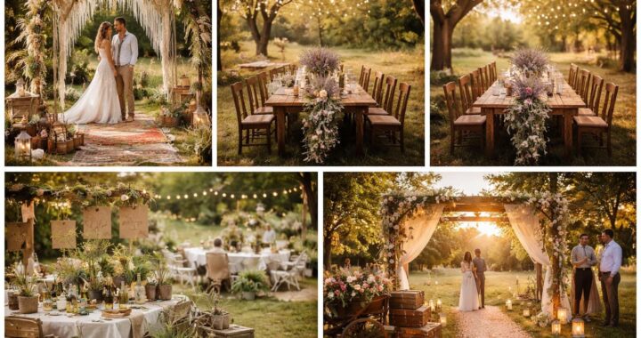 5 idées originales de thèmes de mariage champêtre pour célébrer l&rsquo;amour