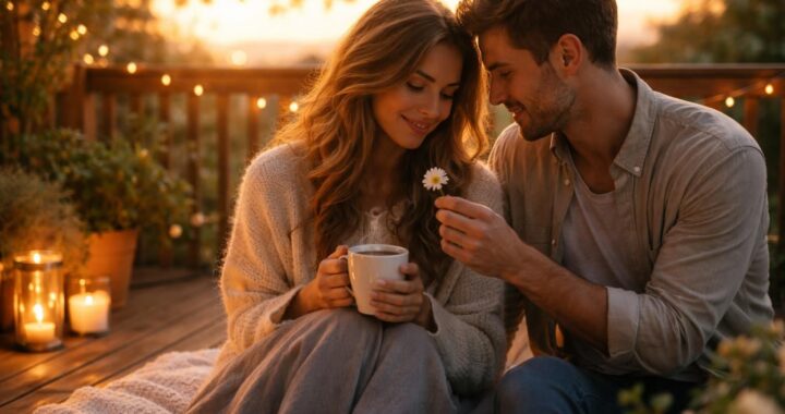 Bonjour à mon amour : un message doux