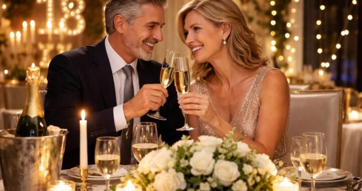 Célébration du 18e anniversaire de mariage