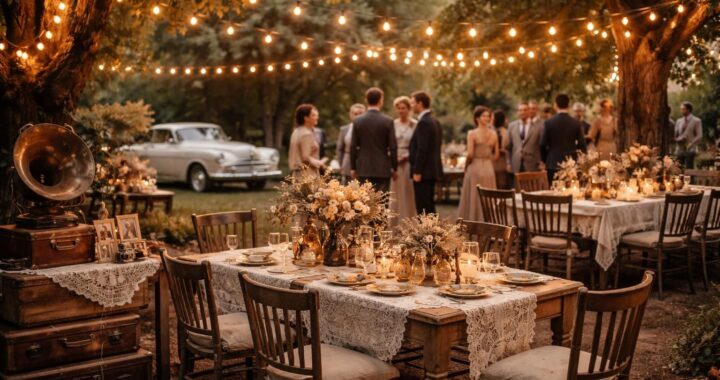 Comment créer une ambiance unique avec un thème vintage pour un mariage