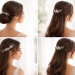 Idées coiffures mariée pour sublimer cheveux lisses