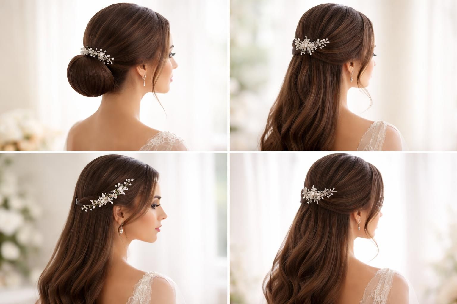 découvrez des idées de coiffures pour mariée qui subliment les cheveux lisses, alliant élégance et modernité pour le jour j.