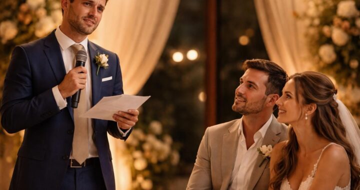 L&rsquo;impact émotionnel d&rsquo;un discours d’un témoin pour un mariage : Toucher le cœur des mariés