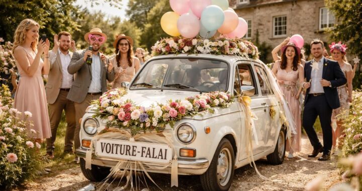 Voiture-balai de mariage : utile ou gadget ? idées sympa