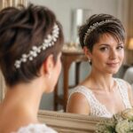 Astuces pour sublimer les cheveux courts le jour de votre mariage