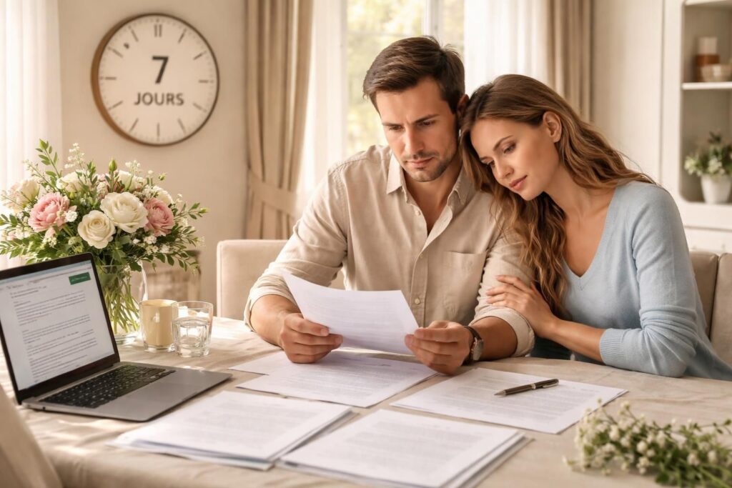 découvrez tout ce qu'il faut savoir sur la rétractation du mariage sous 7 jours, ses conditions et démarches dans ce guide complet.