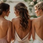 Inspiration et conseils : quelle coiffure avec une robe dos nu pour un mariage