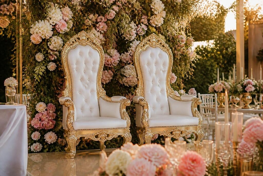 découvrez les tendances et inspirations incontournables pour la location de trône lors de votre mariage, afin de créer une ambiance royale et mémorable pour votre grand jour.