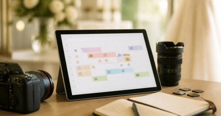 découvrez comment organiser efficacement le planning d'un photographe de mariage grâce à une tablette windows surface, alliant mobilité et performance pour capturer chaque moment précieux.