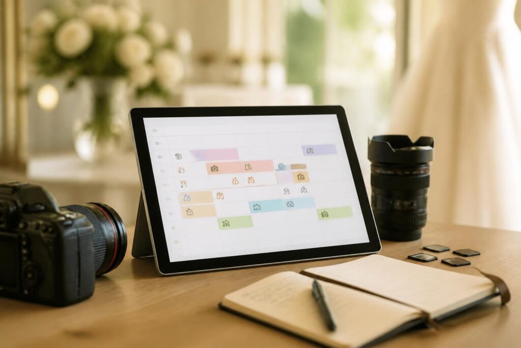 découvrez comment organiser efficacement le planning d'un photographe de mariage grâce à une tablette windows surface, alliant mobilité et performance pour capturer chaque moment précieux.
