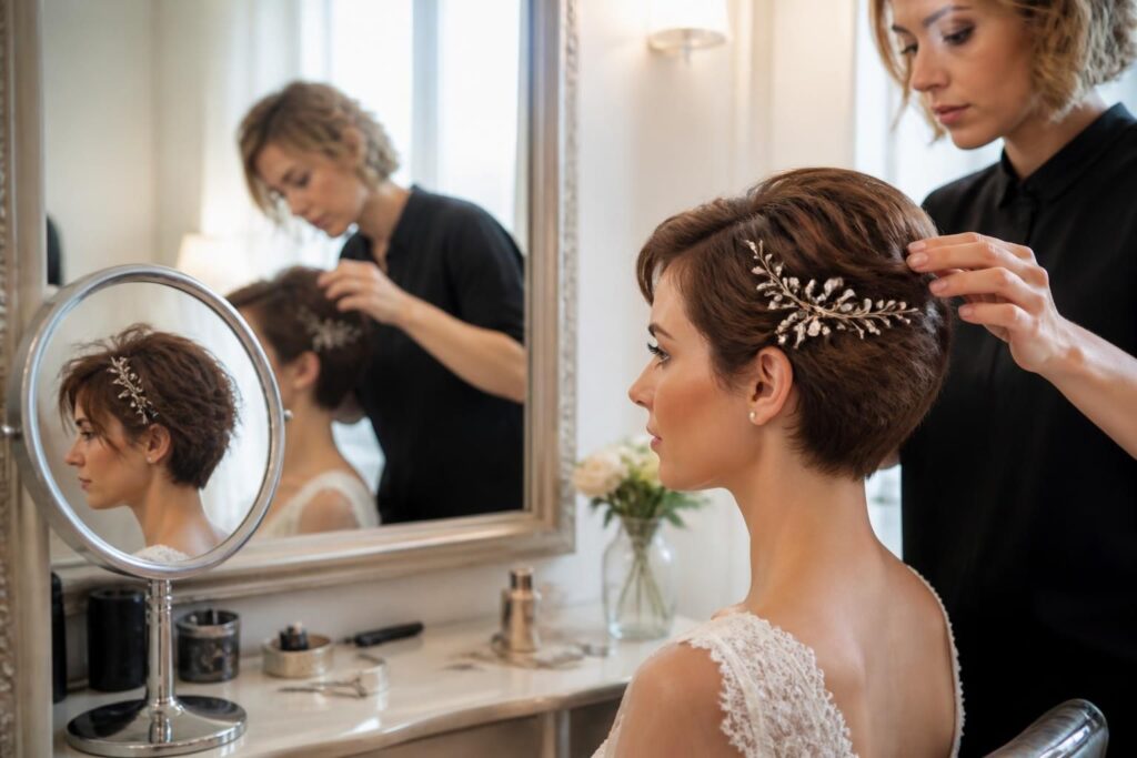 découvrez les erreurs courantes à éviter lors de la coiffure de mariage sur cheveux courts pour un look parfait et élégant le jour j.