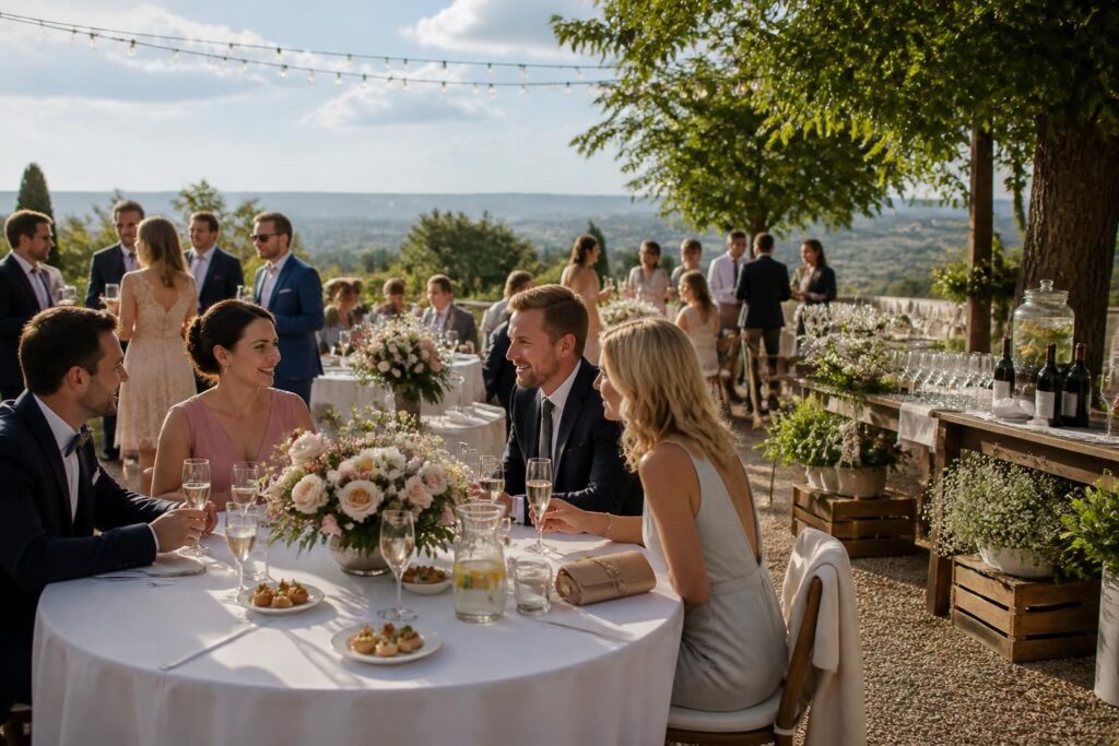 découvrez nos conseils pour une organisation détaillée du vin d'honneur, afin de garantir un mariage parfait et une réception inoubliable.