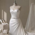 Robe de mariage en satin : les accessoires qui subliment votre tenue