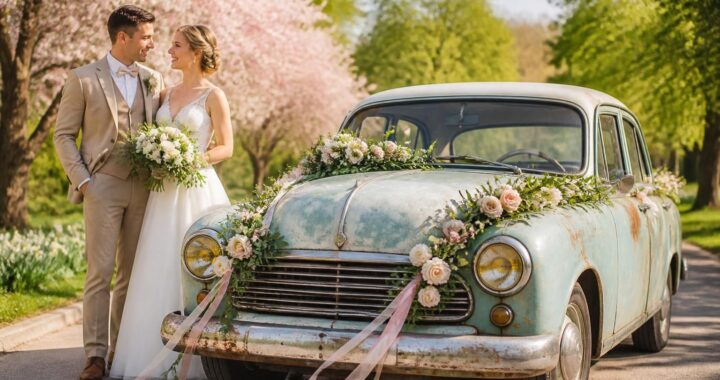 Transformez votre voiture &lsquo;poubelle&rsquo; en star de votre mariage