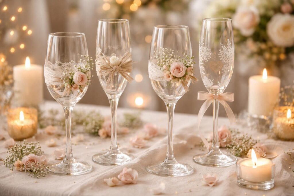 découvrez notre guide diy rapide pour créer des verres décorés de mariage et obtenir une table harmonieuse et élégante en quelques étapes simples.