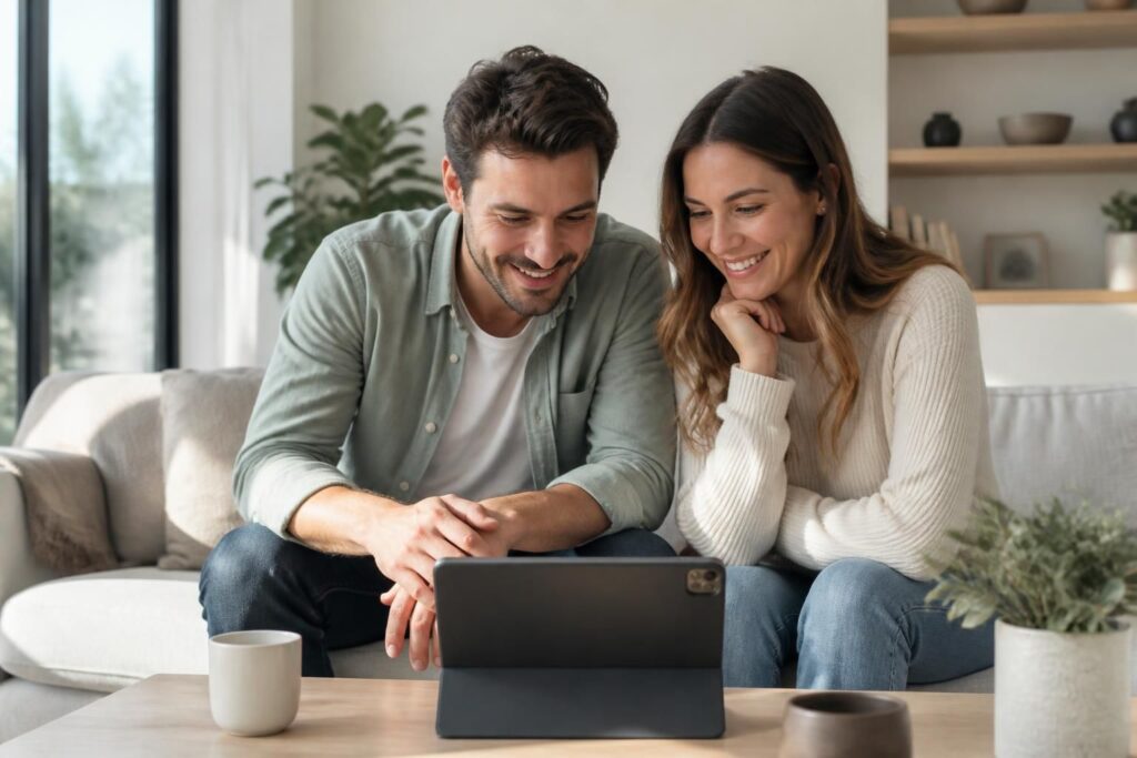 suivez facilement les rsvp de votre mariage sur ipad air, même à deux, pour une organisation simple et efficace.