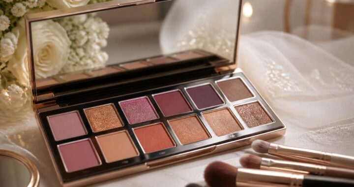 découvrez les secrets d'une palette de maquillage parfaite pour sublimer les yeux verts lors de votre mariage et créer un look inoubliable.
